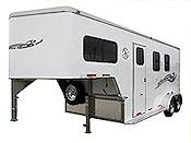 2 horse deluxe trailer model 