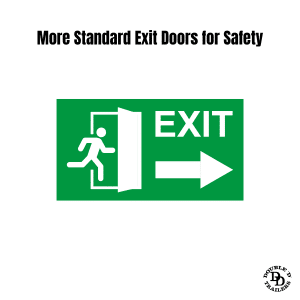 Straight load horse trailers can be safer than slant loads in terms of multiple exit doors if the slant load is not designed with adequate entry/exit points.