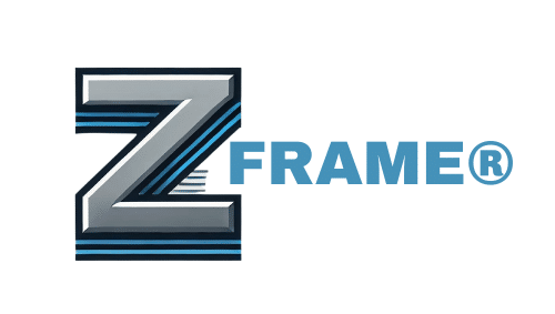 Z-Frame technology combining steel and zinc coating for strength and corrosion resistance in a horse trailer.