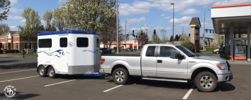 Z-Frame technology in a horse trailer, providing strength and corrosion resistance with steel and zinc coating.