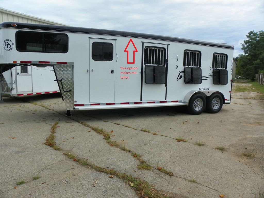 Janet Wallace Warmblood Horse Trailer